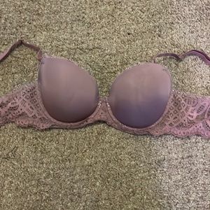 Light Purple Bra with Lace (34C)